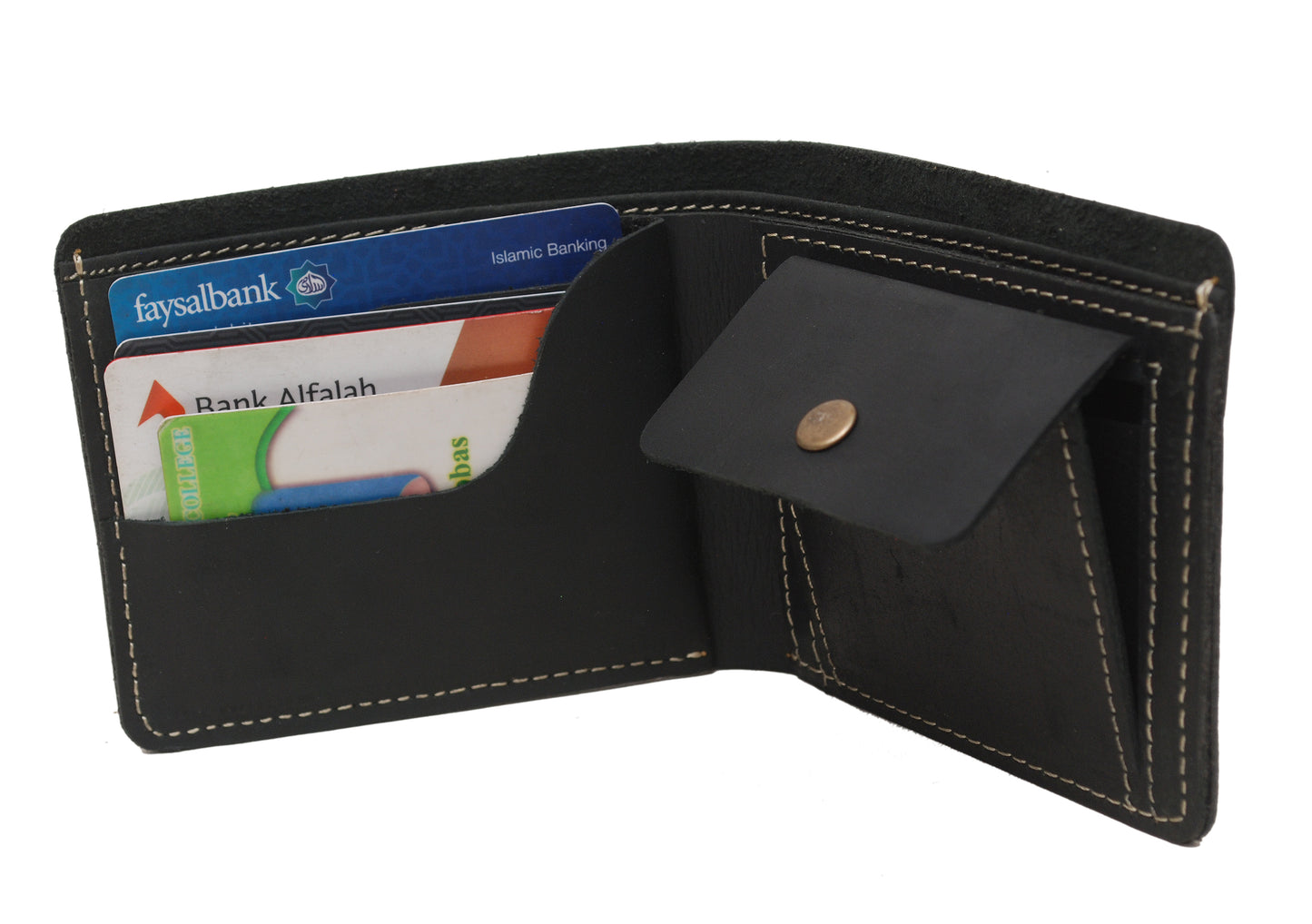 Bifold Cash Leather Wallet